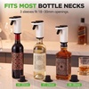 image:imageNutriChef 3in1 Electric Wine Aerator  Aerates Vacuum Seals amp Dispenses  Includes 3 Bottle Adapters 2 Vacuum Stoppers amp 2 Straws  Rechargeable LED Touch Screen with Measured Pours  White