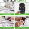 image:imageNutriChef 3in1 Electric Wine Aerator  Aerates Vacuum Seals amp Dispenses  Includes 3 Bottle Adapters 2 Vacuum Stoppers amp 2 Straws  Rechargeable LED Touch Screen with Measured Pours  Black