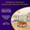 image:imageNutriChef Home Bar Whiskey Decanter Set Glass Decanter with Four 800ml Whiskey Glasses Elegantly Styled with Real Crystal for Maximum Flavor and Shelf Life Naturally Aerates Dishwasher SafeNCGD4C168 Decanter and glass Set