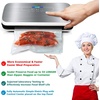 image:imageNutriChef PKVS Vacuum Sealer Machine Starter Set  Automatic Bag Sealer  NutriChef Vacuum Sealer BagsSilver