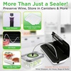 image:imageNutriChef Vacuum Sealer For Food  Automatic Air Sealing Machine for Dry amp Moist Foods LED Touch Controls Includes Vacuum Bags Hose amp Wine Stopper High Suction Power