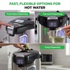 image:imageNutriChef Digital Water Boiler and Warmer  5L528 Qt Stainless Electric Hot Water Dispenser wLCD Display Rotating Base Keep Warm Auto Shut Off Safety Lock Instant Heating for Coffee amp Tea5 Liter