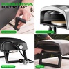 image:imageNutriChef Outdoor Pizza Oven with 360 Rotating Pizza Stone  Adjustable Heat Control Dial Includes Pizza Peel Stone amp Regulator with Hose  Cooks 12 Pizza in 60 seconds  252 x 161 x 14 INShort Handle