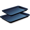 image:imageNonStick Kitchen Oven Baking Pans  Carbon Steel with Blue Diamond Coating Inside amp Outside  NutriChef NCBK6TRB amp Cookie Sheet Baking Pans Blue Diamond One size NC2TRBU5