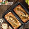 image:imageNutriChef 10 NonStick Loaf Pan  Large Premium Carbon Steel Baking Pan for Bread Meatloaf amp More  Dishwasher Safe BlackOne size