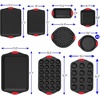image:imageNutriChef 10Piece NonStick Kitchen Oven Baking Pans With 3Piece Cookie Sheet Set Commercial Grade Metal Bakeware