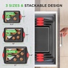 image:imageNutriChef 2Piece 13Inch Pizza Tray and 3Piece NonStick Kitchen Oven Baking Pan Set