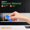 image:imageNutriChef 6 pcs Blue Silicone Handles Anti Slip Flexible Design for Nonstick Carbon Steel Bakeware Pans Dishwasher Safe Protects Hands from Hot Cast Iron Handle or Microwave Dish