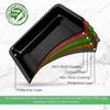 image:imageNutriChef 9 Nonstick Square Cake Pan  Heavy Duty Carbon Steel Baking Tray for Kitchen Oven  Bakeware for Cakes Cookies Brownies amp More  PFOS PFOA PTFEFree Dishwasher Safe