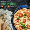image:imageNutriChef Blue Silicone Handles  Flexible Design for Nonstick Carbon Steel Bakeware Pans  Compatible with Model NCBK10S