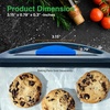 image:imageNutriChef Blue Silicone Handles  Flexible Design for Nonstick Carbon Steel Bakeware Pans  Compatible with Models NCBK10S NCBK3S