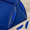 image:imageNutriChef Blue Silicone Handles  Flexible Design for Nonstick Carbon Steel Bakeware Pans  Compatible with Models NCBK10S NCBK3S