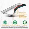 image:imageNutriChef Non Stick Baking Sheets Cookie Pan Aluminum Bakeware Professional Quality Kitchen Cooking NonStick Bake Trays with Silver Coating Inside and Outside 1 Pair of Pans
