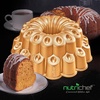 image:imageNutriChef Pandora Fluted Cake Pan Extra Thick NonStick Aluminum Baking Pan Even Baking and Browning Oven Safe PFOA Free Perfect for Cakes Bread and MoreMarquise