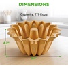 image:imageNutriChef Pandora Fluted Cake Pan Extra Thick NonStick Aluminum Baking Pan Even Baking and Browning Oven Safe PFOA Free Perfect for Cakes Bread and MoreSpring Water
