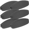 image:imageNutriChef Black Silicone Handles  Flexible Design for Nonstick Carbon Steel Bakeware Pans  Compatible with Models NCSBS54S NCSBS52S NCSBS3S45 NC5PCS