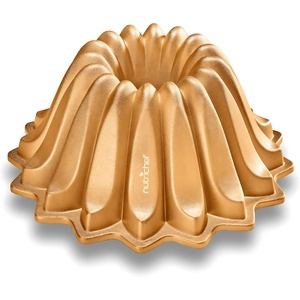 image:imageNutriChef Pandora Fluted Cake Pan Extra Thick NonStick Aluminum Baking Pan Even Baking and Browning Oven Safe PFOA Free Perfect for Cakes Bread and MoreSpring Water