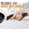 image:imageNutriChef 10 Nonstick Open Fry Pan  PFOA Free NonStick Large Frying Pan Kitchen Cookware  Works Nonstick Kitchen Cookware Set Model NCCWA13 PRTNCCWA13LFP