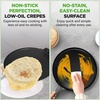 image:imageNutriChef 12 Inch Crepe Pan Non Stick Ideal for Large Pancakes Dosa Chapati amp Tortillas HardAnodized Dishwasher Safe