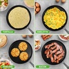 image:imageNutriChef 12 Inch Crepe Pan Non Stick Ideal for Large Pancakes Dosa Chapati amp Tortillas HardAnodized Dishwasher Safe