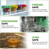 image:imageNutriChef 12PC Food Storage Containers  448oz Mini Stackable Superior Premium Glass Mealprep wAirtight Locking Lid FreezertoOvenSafe For Snacks Fruits amp Nuts