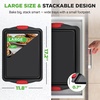 image:imageNutriChef 3Piece Large Nonstick Cookie Sheets for Baking  Premium FoodGrade Carbon Steel NonStick Tray Set with Silicone Handles Oven Safe up to 446F  Easy to Clean 172 x 118 x 07 Inch