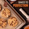 image:imageNutriChef 3Piece Nonstick Baking Pans Set  Premium Carbon Steel with Gold Silicone Coating  XL Medium Small Cookie Sheets for Baking and Roasting  Dishwasher Safe 4 PACK 12 Pans