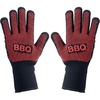 image:imageNutriChef BBQ Gloves  1472F Heat Resistant Fireproof Mitts with NonSlip Silicone Grip Perfect for Barbecue Grilling Cooking Baking amp Camping 14inch Food Grade Washable Kitchen Oven Mitts
