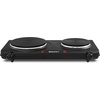 image:imageNutriChef 30 Quarts Kitchen Convection Oven  Elite Gourmet EDB302BF Countertop Double Cast Iron Burner