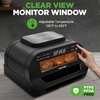 image:imageNutriChef Indoor Smokeless Grill  Smart Grill amp Air Fryer with 7 Cooking Functions  6L Capacity  Includes Smart Thermometer  Precise Temperature Control  NonStick Removable Grill Plates