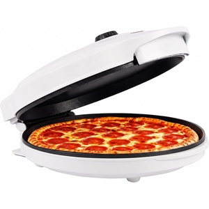 image:imageNutriChef 125 Inch Countertop Pizza amp Everything Maker  Make Personal Pizzas Eggs Toast Quesadillas amp More  Adjustable Temperature 260430 NonStick CoolTouch amp AntiSlip Feet  White