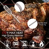 image:imageNutriChef PWIRBBQ90 Bluetooth Meat Thermometer Smart Wireless Kitchen Remote Instant Read BBQ Temperature Probe for Grill NormalStandard