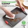 image:imageNutriChef Baking Sheet Set 2Piece Nonstick Cookie Sheets2Piece Large