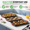 image:imageNutriChef Baking Sheet Set 2Piece Nonstick Cookie Sheets3Piece Medium