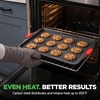 image:imageNutriChef Baking Sheet Set 2Piece Nonstick Cookie Sheets3Piece Medium