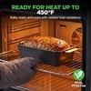 image:imageNutriChef Meatloaf Pan with Drain Tray  Nonstick Carbon Steel