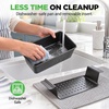 image:imageNutriChef Meatloaf Pan with Drain Tray  Nonstick Carbon Steel