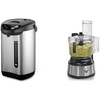 image:imageNutriChef Hot Water Urn Pot Insulated Stainless Steel  Hamilton Beach Food Processor amp Vegetable ChopperWater Urn Pot  Food Processor